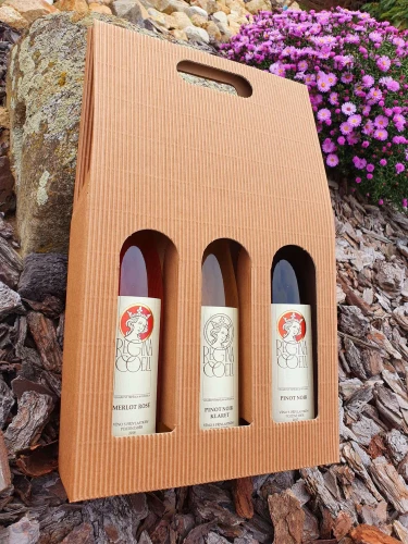 Dárková krabička na 3 lahve